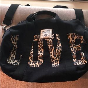 Victoria secret pink duffle bag